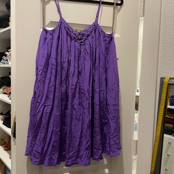 C Jade π―% Silk Dress w/knotted detail - Picture 5 of 5